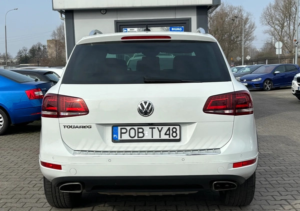 Volkswagen Touareg cena 82900 przebieg: 176495, rok produkcji 2013 z Czarna Białostocka małe 596